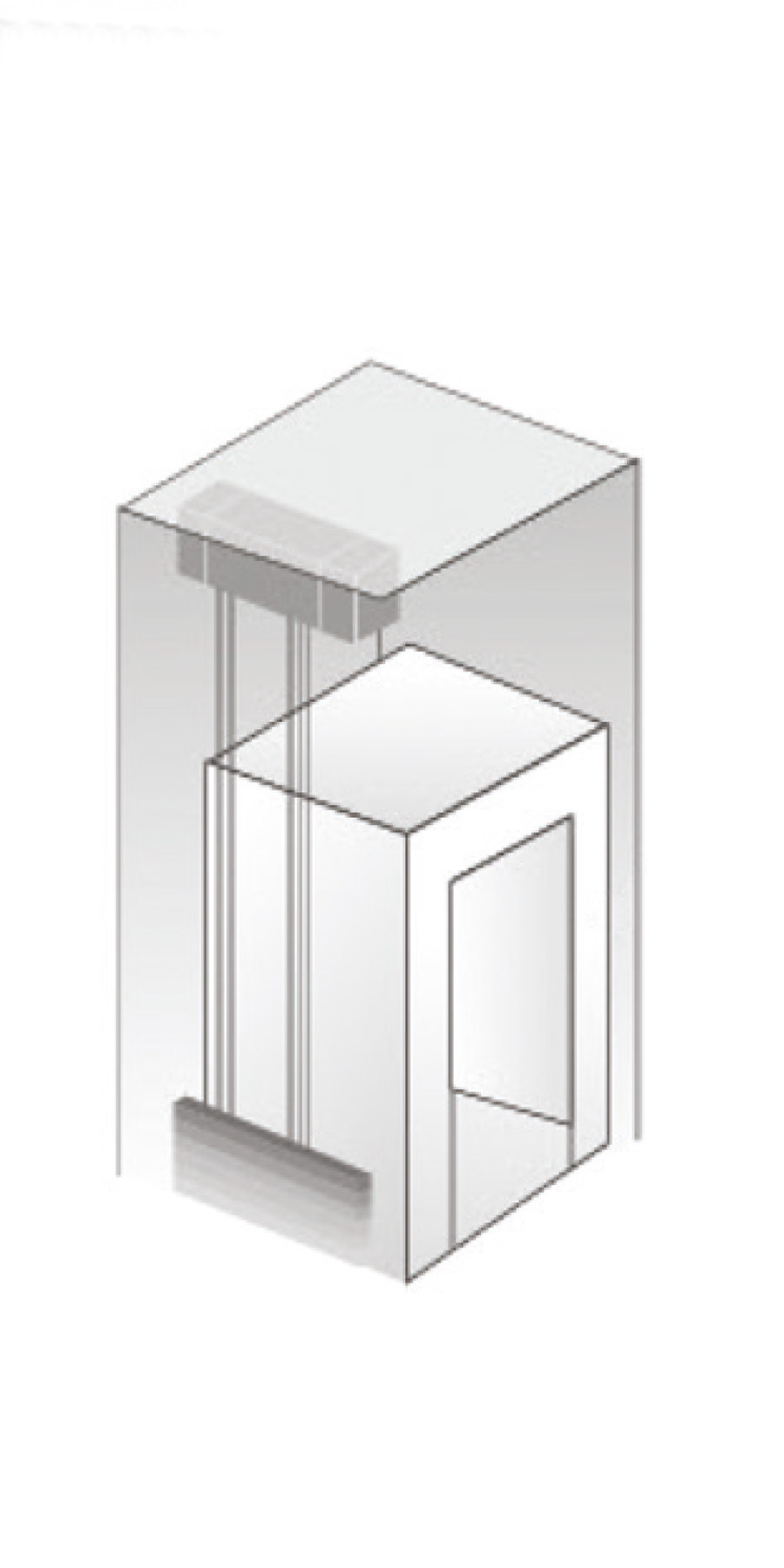 MKS Elevator machine room-less system – space-saving elevator design without machine room, modern and energy-efficient solution