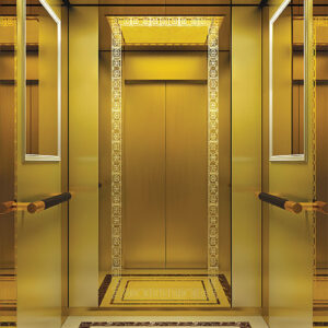 Compact elevator cabin M-C04 for residential buildings