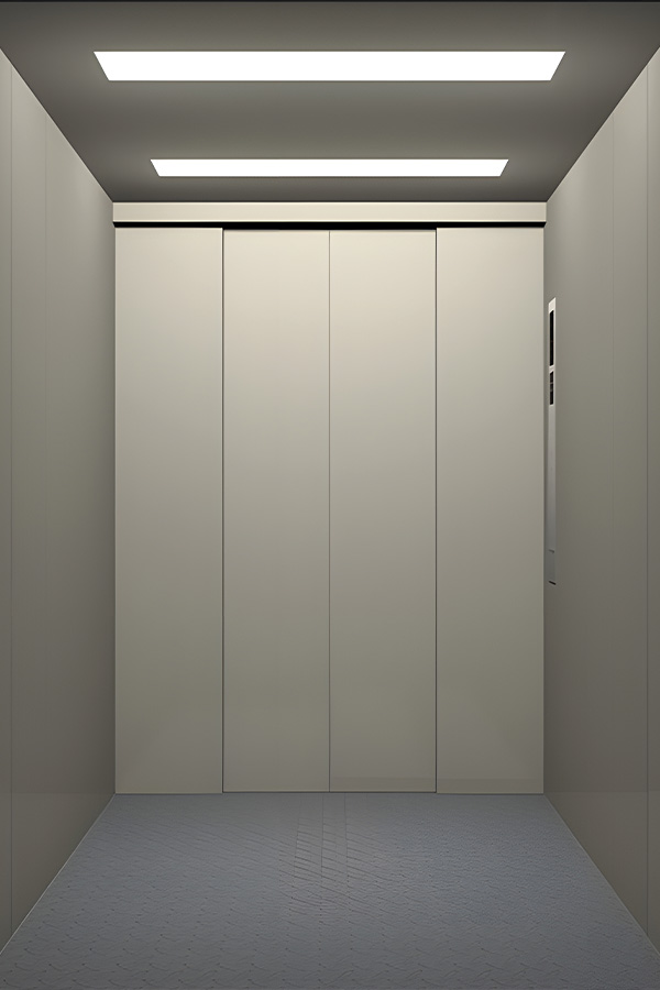 Elevator cabin M-C09 with modern handrail design