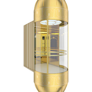 High-end panoramic elevator cabin M-C15 with full 360° view