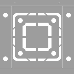 MKS Elevator T-02 elevator ceiling – decorative and stylish lighting ceiling for cabins