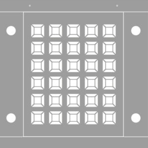 MKS Elevator T-05 ceiling model – luxury elevator cabin ceiling with decorative details