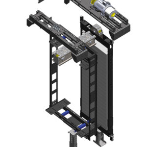 Modern machine rrom less (MRL) elevator with compact design and efficient performance
