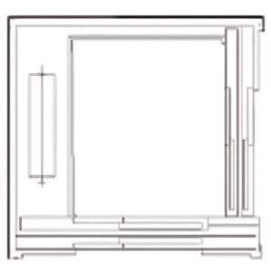 MKS Elevator right-angled passenger elevator door, innovative design for corner installations