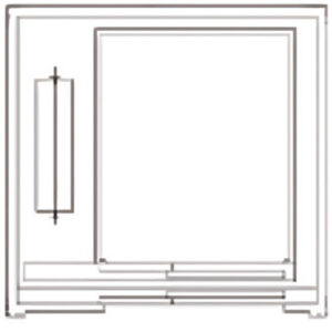 MKS Elevator side-opening passenger elevator door, smooth and efficient passenger flow
